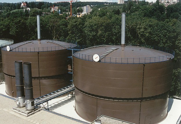 Sewage plant Zürich Werdhölzli – Switzerland
